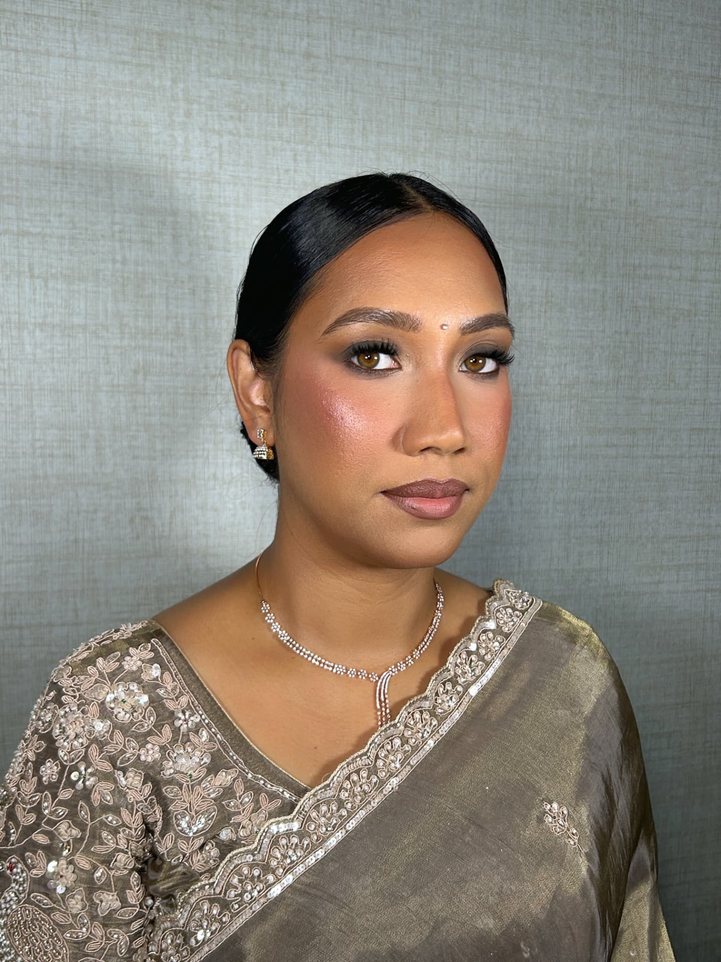 Sangeet celebration makeup look